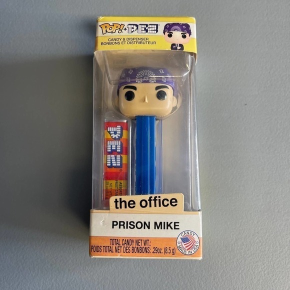 NWT Funko POP! PEZ DISPENSER The Office - PRISON MIKE - Picture 1 of 4